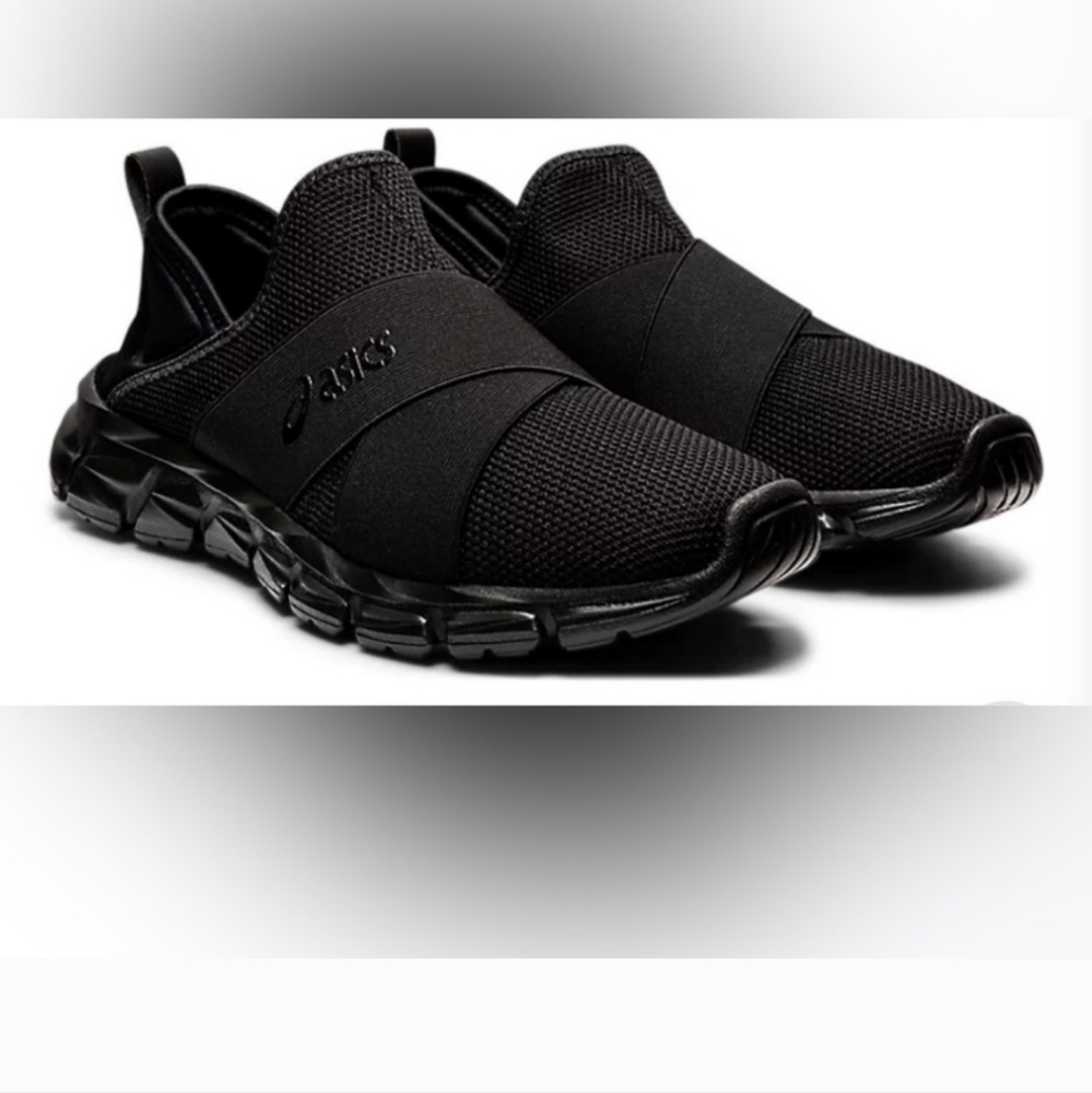 ASICS The GEL-QUANTUM LYTE™ SLIP-ON SIZE 8 1/2 TRIPLE BLACK